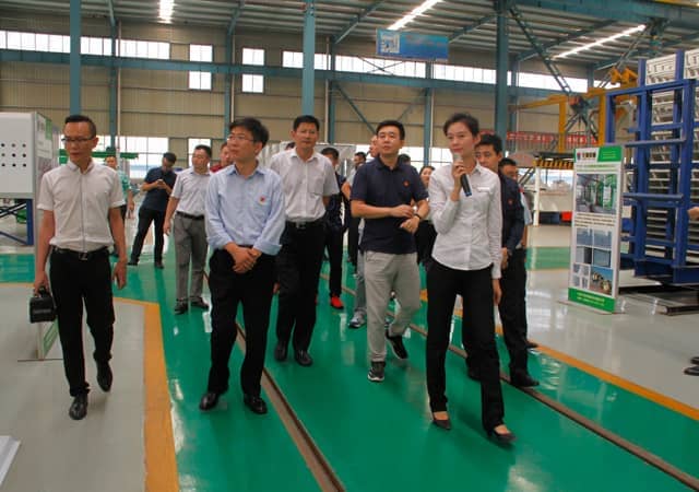 鄒城青年企業(yè)家代表團蒞臨天意機械參觀(guān)調研
