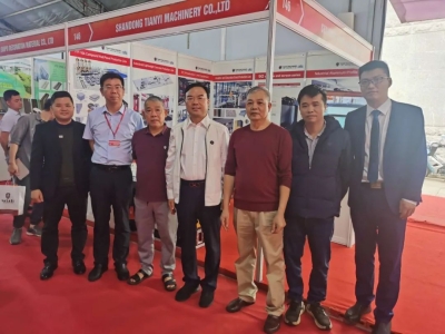 天意機械實(shí)力閃耀越南建材展覽會(huì )丨VIETBUILD 2023